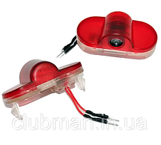 Проектор підсвічування логотипу дверей Skoda (Шкода) Octavia II (A5) 2004-2009, фото 4