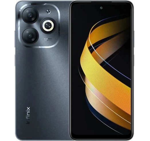 Смартфон Infinix Smart 8 2/64Gb Timber Black Смартфони з гарною камерою Гарний бюджетний смартфон