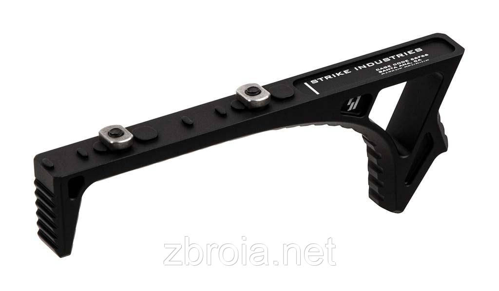 Передня ручка Strike Industries LINK Curved Fore Grip на M-LOK/KeyMod (алюміній) чорна, фото 1
