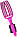 Щітка для волосся Olivia Garden Finger Brush Boar&Nylon ThinkPink Neon Purple, фото 3