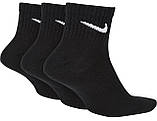 Шкарпетки середні Nike Everyday Cushion Ankle чорні SX7667-010, фото 4