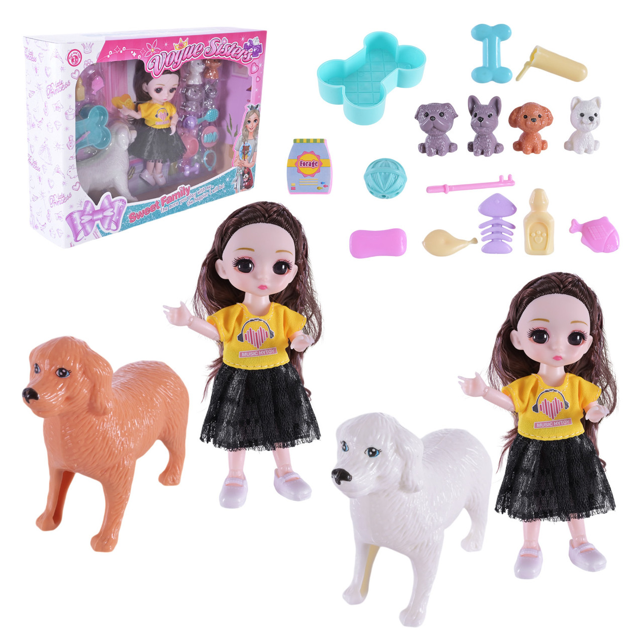 Лялька DSJ299-T з аксесуарами в асортименті, фото 1