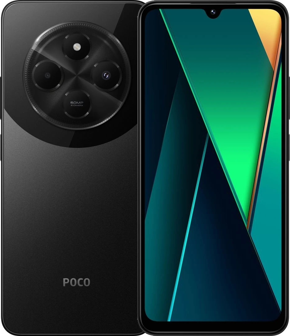 POCO C75 6/128GB NFC Black, фото 1