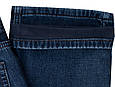 Джинси чоловічі класичні утеплені Dsqatard темно-синього кольору, фото 5