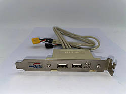 Планка розширення USB 2.0 MSI 9pin 2 порти на задню панель ПК