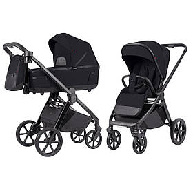Універсальна коляска 2в1 CARRELLO Omega CRL-6540/1 Cosmo Black Чорна