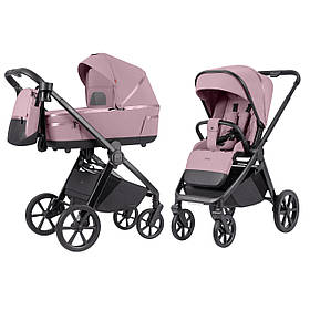 Універсальна коляска 2в1 CARRELLO Omega CRL-6540/1 Galaxy Pink Рожева