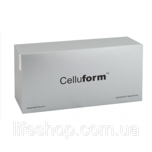 Celluform+ ліполітики для обличчя та тіла 10 мл