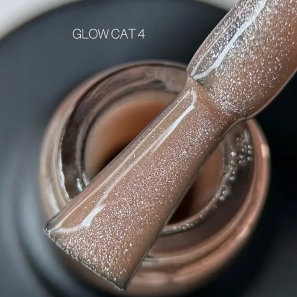 Гель-лак котяче око сага Saga Glow Cat № 4 9 мл