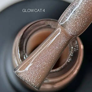 Гель-лак котяче око сага Saga Glow Cat № 4 9 мл