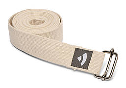 Ремінь для йоги Asana Belt від Bodhi бежевий 250×3.8 см