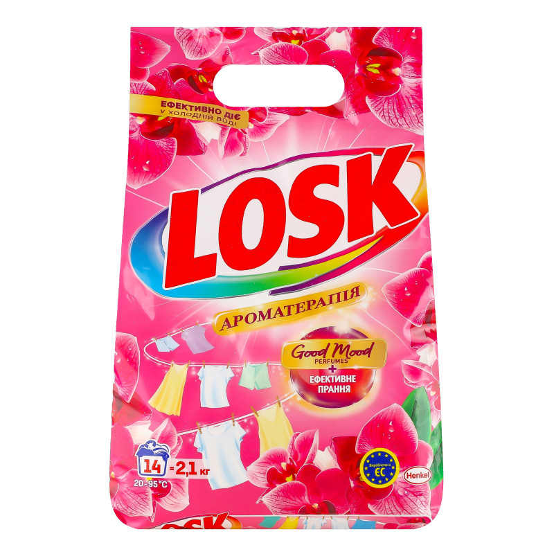 Пральник порошок універсальний Losk Ароматерапія 2,1 кг, Henkel, Арт.58426