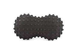 Масажний м'ячик Spiky Peanut Bodhi чорний 13.5x6.5x4.5 см (BH)
