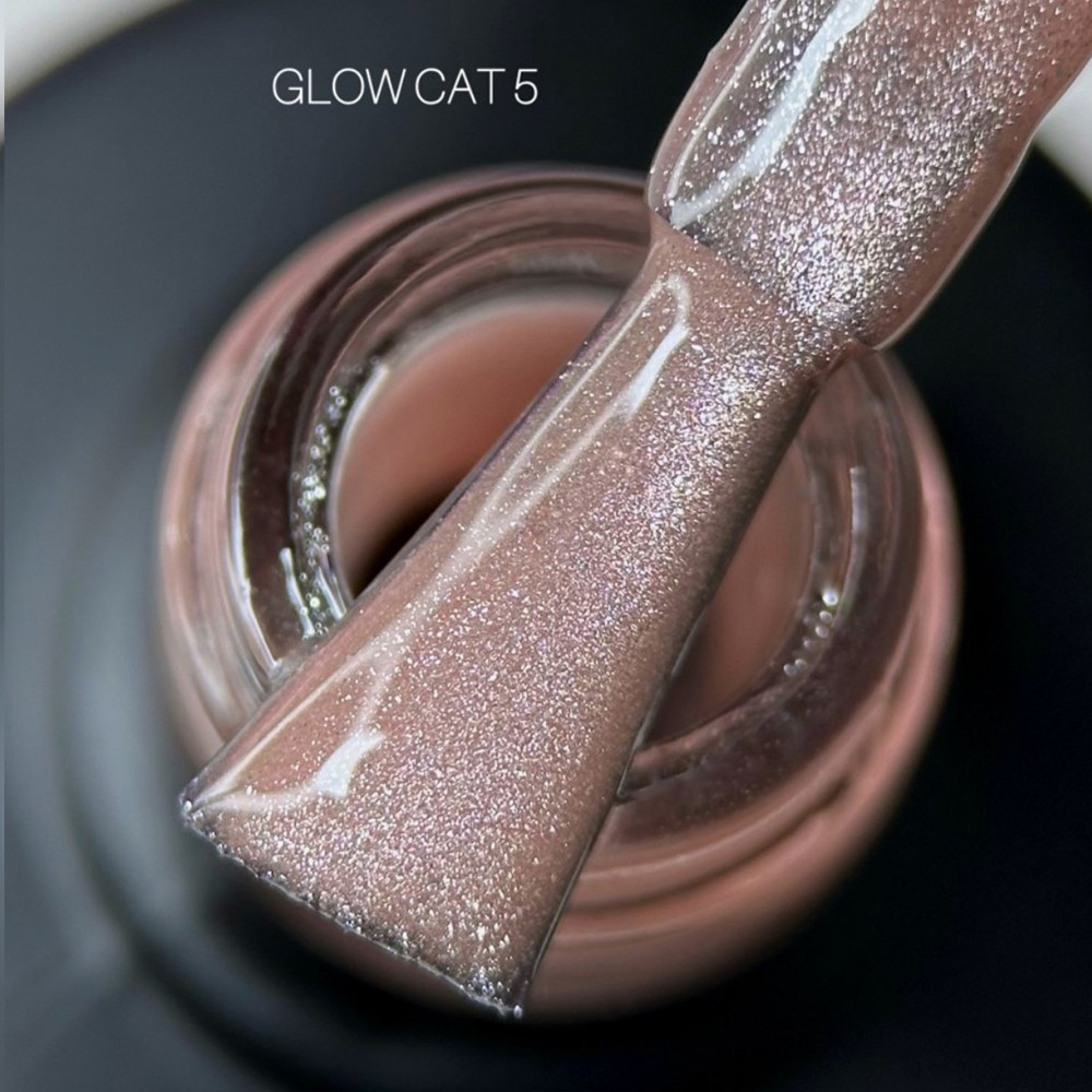 Гель-лак котяче око сага Saga Glow Cat № 5 9 мл