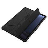 Протиударний чохол-книжка Nillkin Bumper Pro для Samsung Galaxy Tab S9 FE+ 12,4'' |Зі шторкою на камеру| Black, фото 6