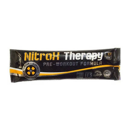 Предтренировочний комплекс BioTech Nitrox Therapy 17 г, фото 1