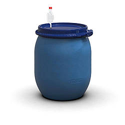 Бочка для бродіння , герметична 100 л з винним клапаном S-подібний