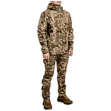 Куртка тактична Tactic Softshell водозахисна софтшел Tactic Softshell 505SQUARE в кльорі ММ14 піксель ЗСУ, фото 7