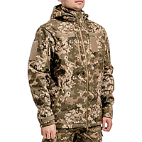 Тактична куртка софтшел Tactic Softshell 505SQUARE в кольорі ММ14 піксель ВСУ 54