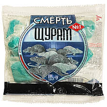 Засіб від гризунів (щурів, мишей) "Смерть щурам" №2 (200 г), тісто, від Ital Tiger, Україна
