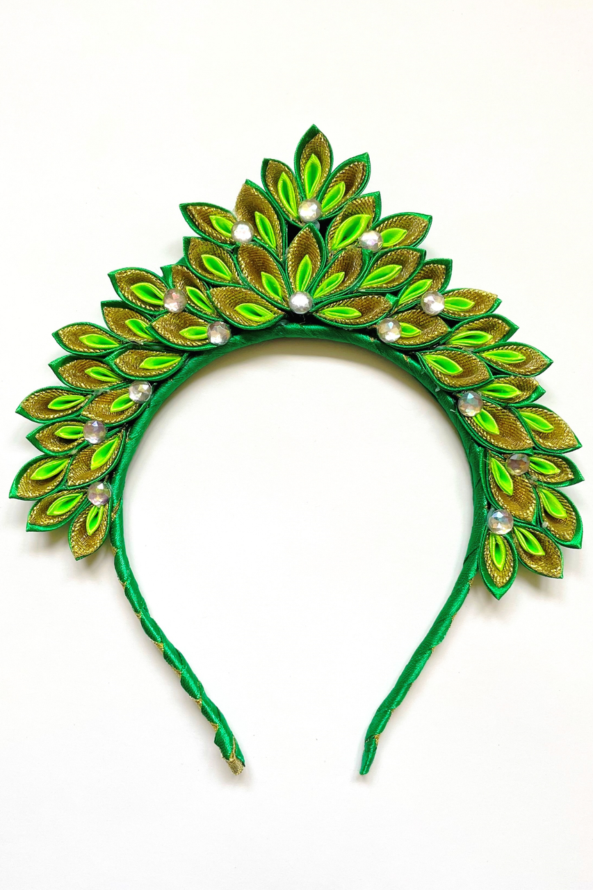 Дитячий карнавальний аксесуар Обруч-Канзаші для Ялинки на 3-4 роки, фото 1