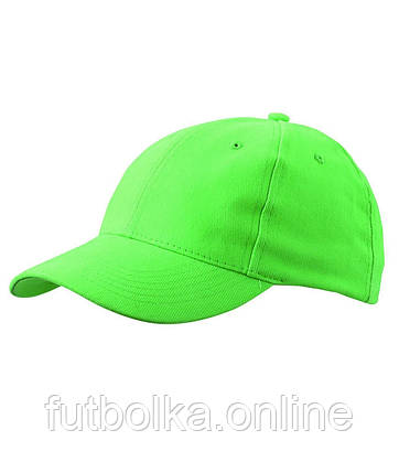Зелений Лайм жіноча кепка під нанесення 6 Panel Cap Low-Profile Myrtle Beach, фото 1