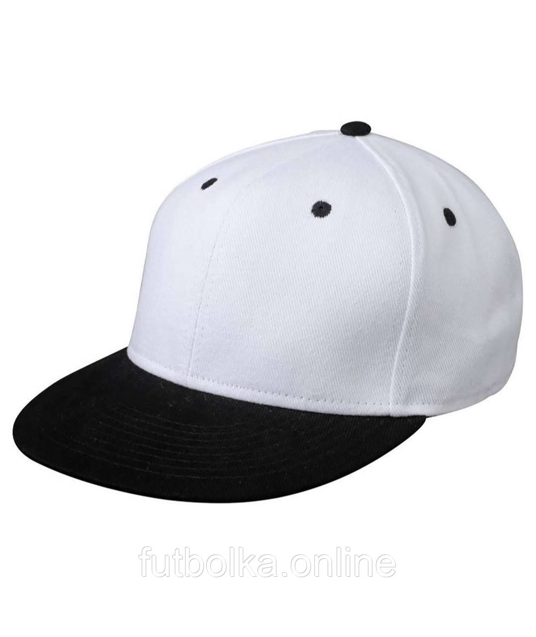 Біла кепка жіноча прямий козирок 6 Panel Pro Cap Myrtle Beach