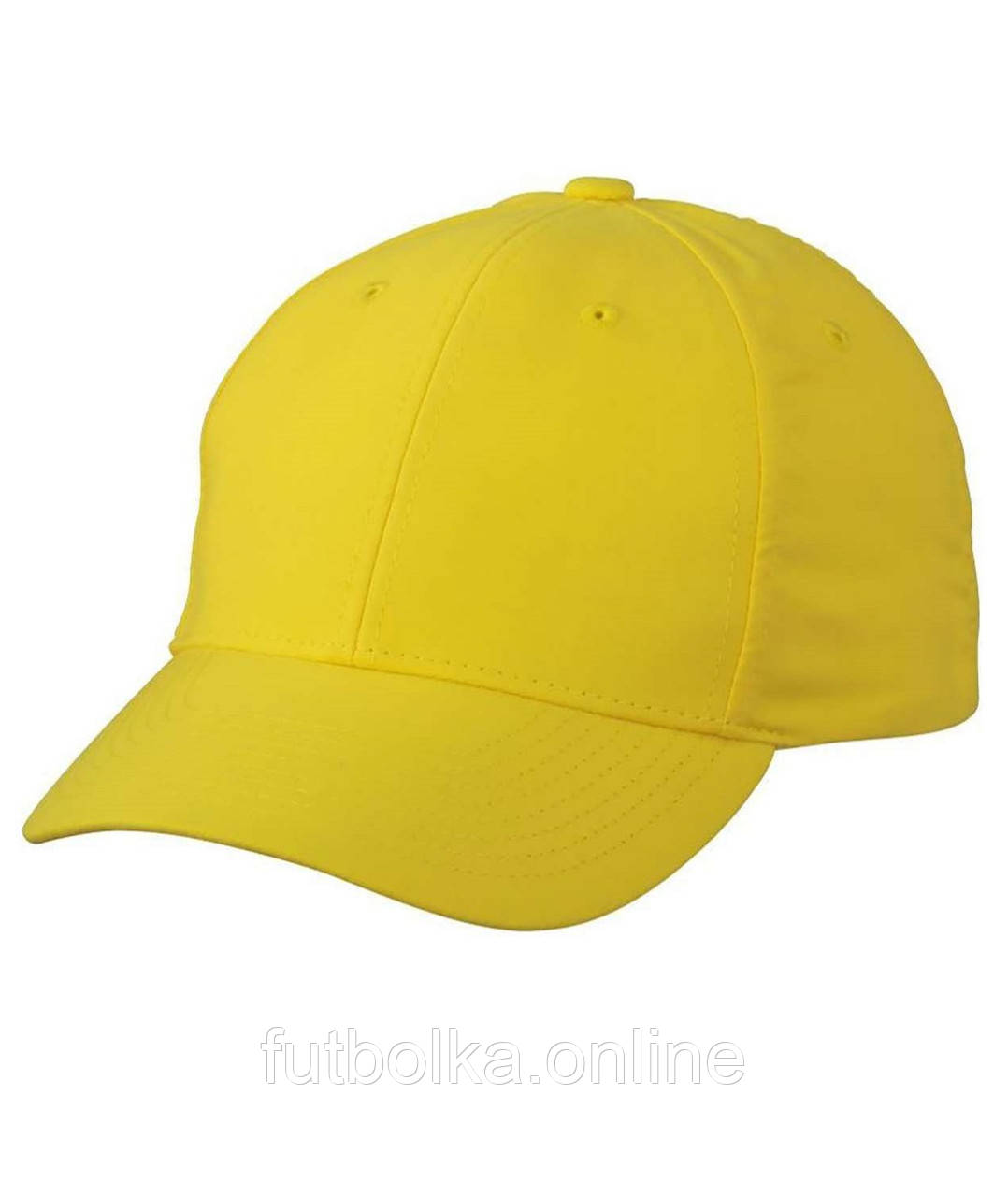 Лимонна жіноча кепка без принту 6 Panel Polyester Peach Cap Myrtle Beach