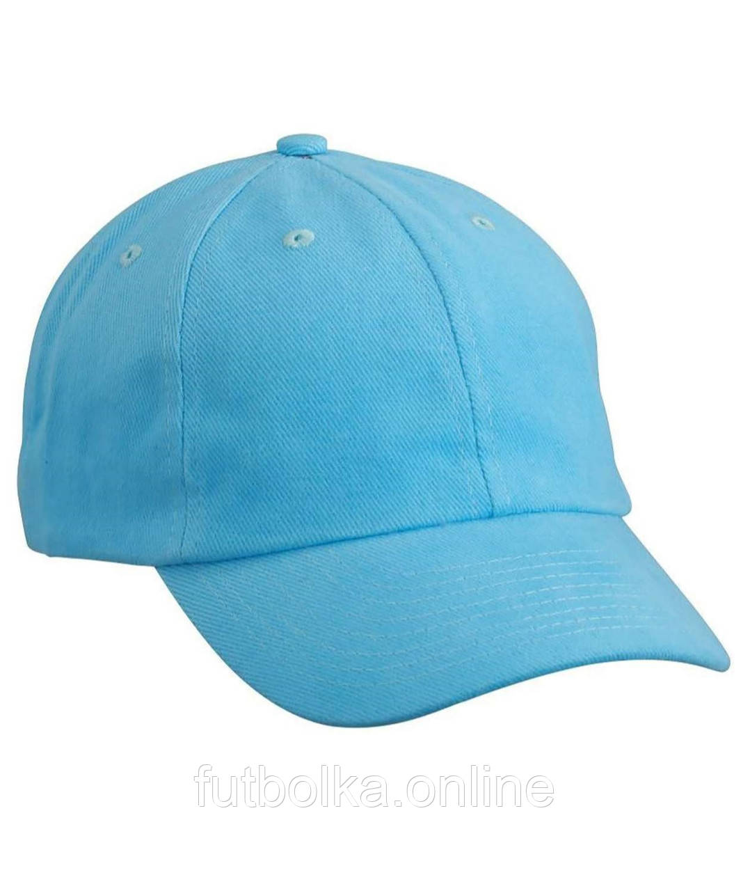 Світло-Синя кепка жіноча без написів 6 Panel Raver Cap Myrtle Beach