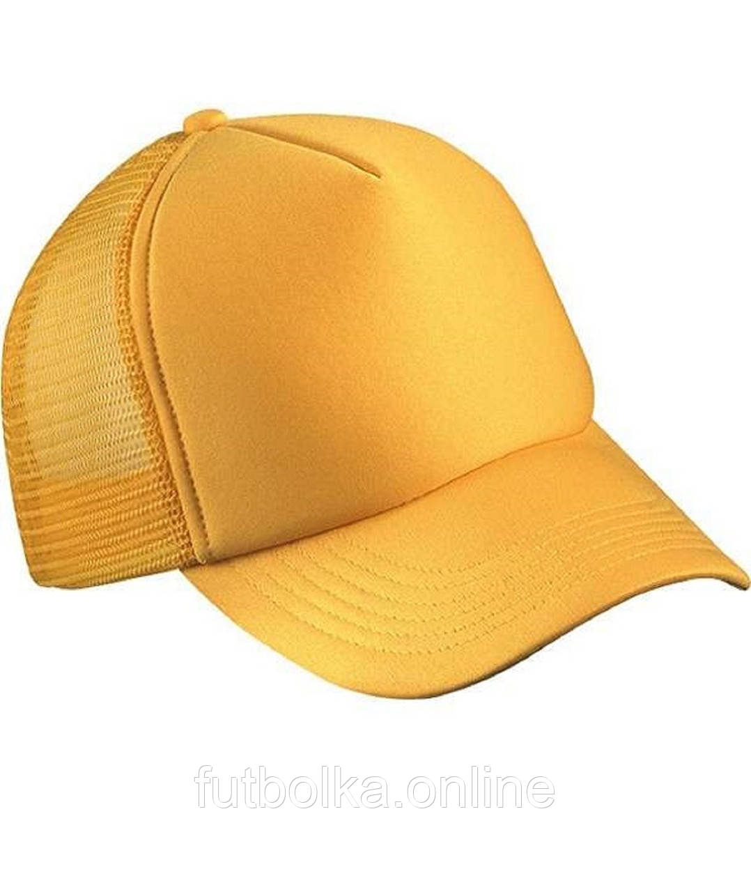 Золотисто-Жовта жіноча кепка з сіткою 5 Panel Polyester Mesh Cap Myrtle Beach