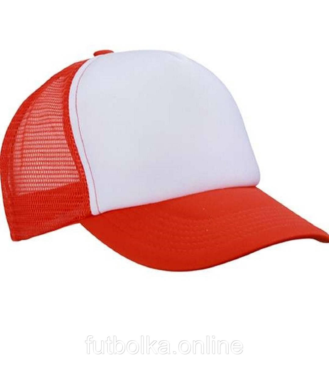 Біла жіноча кепка з сіткою 5 Panel Polyester Mesh Cap Myrtle Beach