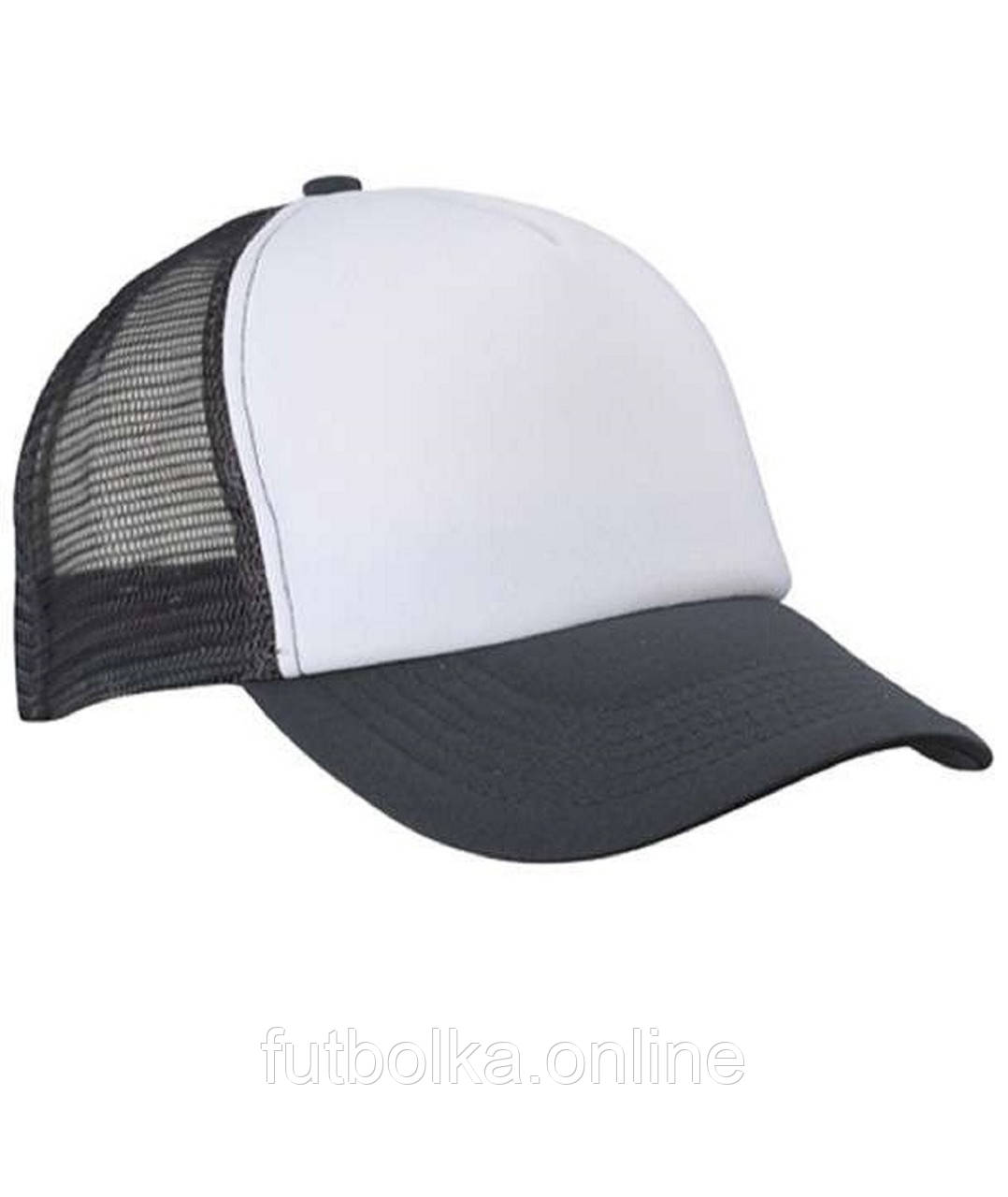 Біла жіноча кепка з сіткою 5 Panel Polyester Mesh Cap Myrtle Beach