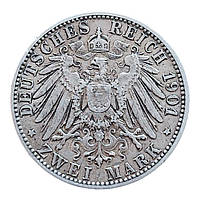 Німецька імперія 2 марки, 1901
