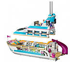 Конструктор Круїзний лайнер: 618 деталей, 3 фігурки, дельфіни, фото 2