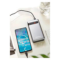 Портативний зарядний пристрій (повербанк) NTENSO USB 10000MAH QC3.0 ANTHRACITE PD10000 7332330, фото 5