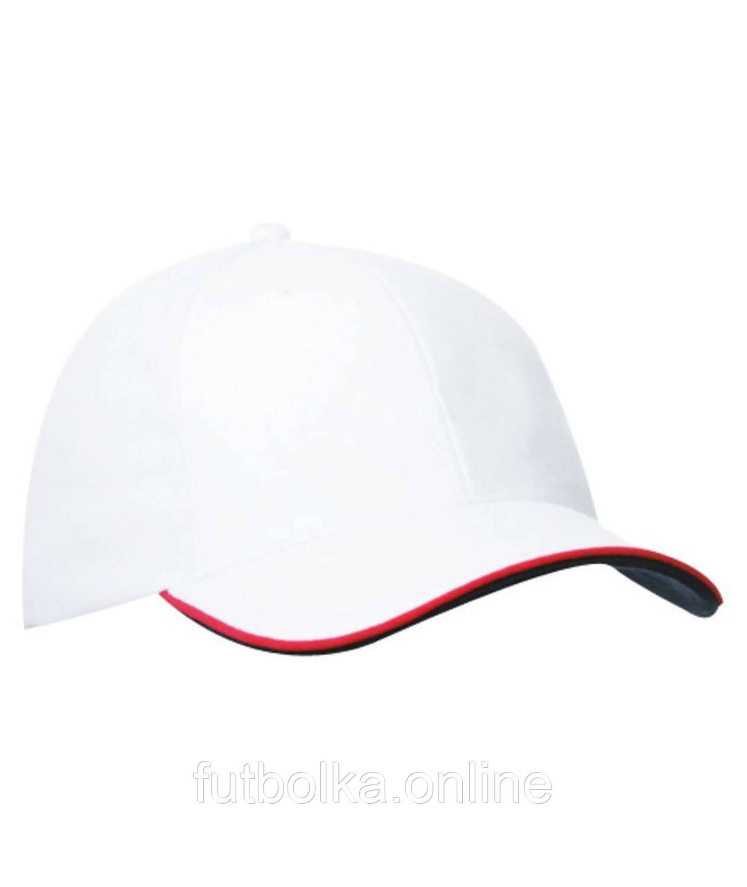 Біла жіноча кепка легка 6 Panel Double Sandwich Cap Myrtle Beach