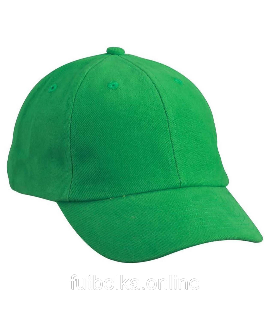 Яскраво-Зелена кепка жіноча без написів 6 Panel Raver Cap Myrtle Beach