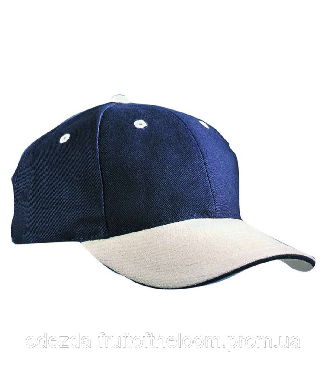 Темно-Синя кепка жіноча спортивна 6 Panel Sandwich Cap Myrtle Beach