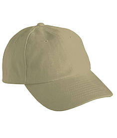 Бежева кепка жіноча без написів 6 Panel Raver Cap Myrtle Beach