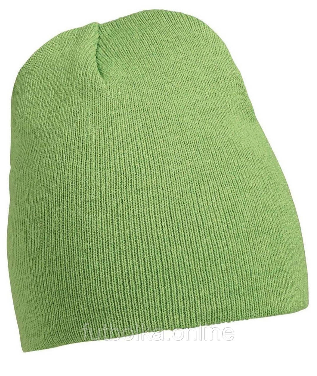 Зелений Лайм шапка стильна Beanie No.1 Myrtle Beach