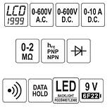 Мультиметр Тестер VOREL (81773), фото 7