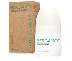 НАТУРАЛЬНИЙ ДЕЗОДОРАНТ АНТИПЕРСПІРАНТ BERGAMOT від CHOICE 50 мл