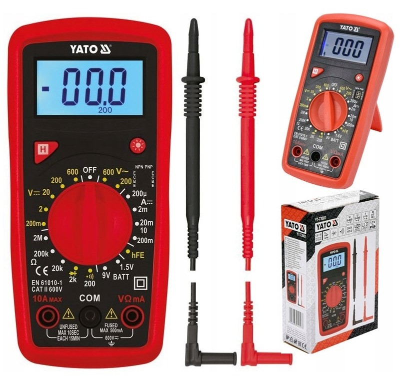 Цифровий Мультиметр YATO (YT-73081), фото 1