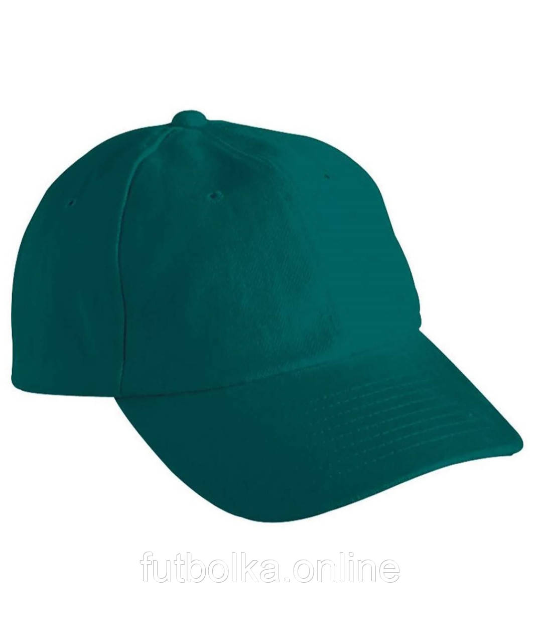 Темно-Зелена кепка жіноча без написів 6 Panel Raver Cap Myrtle Beach