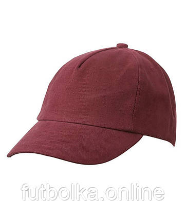 Темно-Бордова дитяча кепка для дівчинки легка №701/1 Myrtle Beach, фото 1