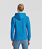 Ультрамаринова жіноча толстовка з капюшоном Lightweight hooded sweat lady-fit Fruit of the loom, фото 7