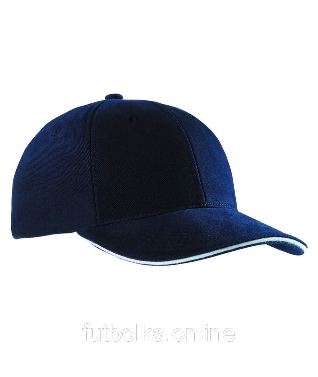 Темно-Синя кепка жіноча спортивна 6 Panel Sandwich Cap Myrtle Beach