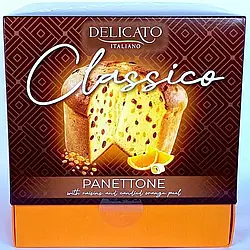 Panettone Classico Delicato Панеттоне класичний з цукатами 500г