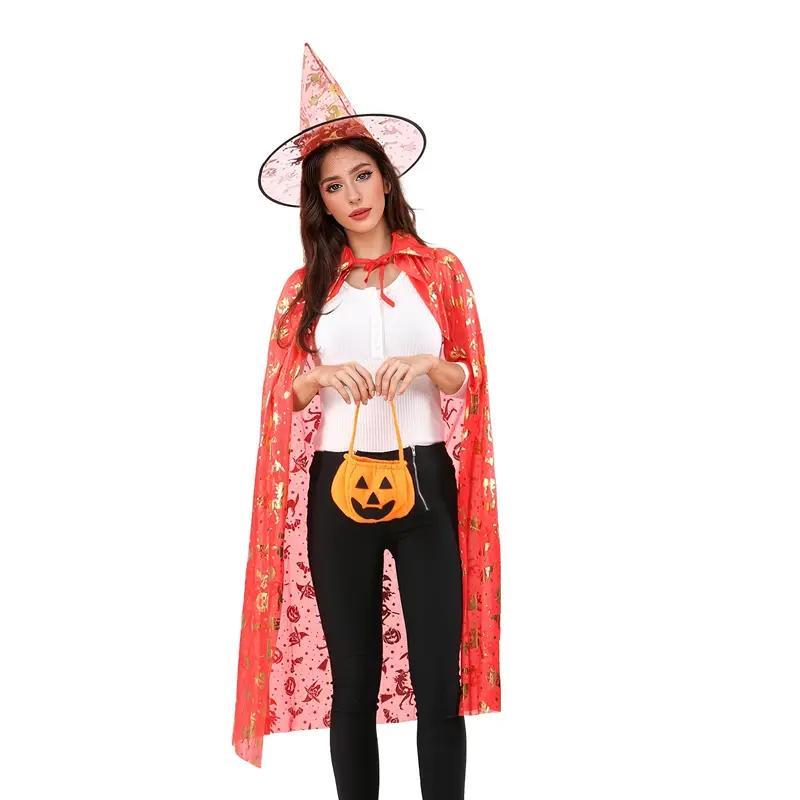 Костюм відьми на Хелловін жіночий червоний, фото 1