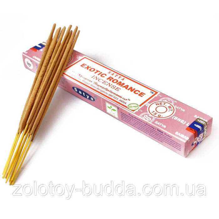 SATYA EXOTIC ROMANCE ЕКЗОТИЧНИЙ РОМАНС 15 ГРАМ